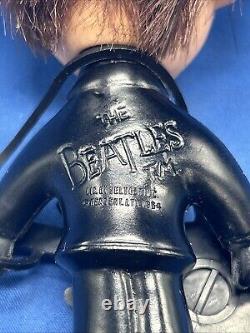 REMCO vintage 1964 Beatles NEMS Doll JOHN LENNON hard body withguitar SELTAEB