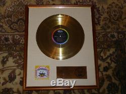 RIAA Gold Award The Beatles Magical Mystery Tour Awarded To John Lennon