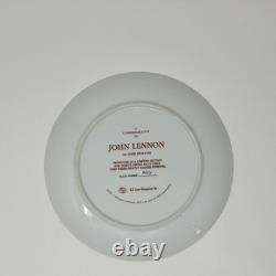 R. J. Ernst John Lennon The Beatles Limited Edition Ceramic Round Collector Plate R. J. Ernst John Lennon The Beatles Limited Edition Ceramic Round Collector Plate