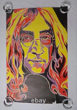 Rare BEATLES Interest/John Lennon UK Original White Album Era Psychedelic Poster