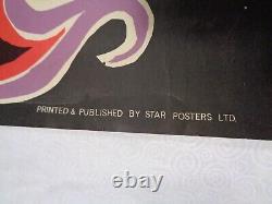 Rare BEATLES Interest/John Lennon UK Original White Album Era Psychedelic Poster