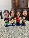 Rare Beatles Bobbleheads Set Paul McCartney John Lennon Ringo George Harrison