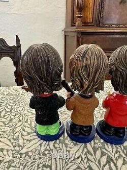 Rare Beatles Bobbleheads Set Paul McCartney John Lennon Ringo George Harrison