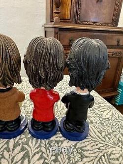 Rare Beatles Bobbleheads Set Paul McCartney John Lennon Ringo George Harrison