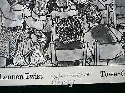 Rare Cynthia Lennon Twist John Paul George Ringo Beatles Cavern Club print