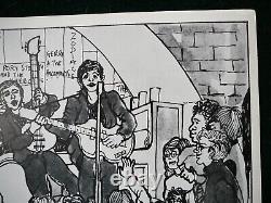 Rare Cynthia Lennon Twist John Paul George Ringo Beatles Cavern Club print