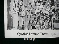 Rare Cynthia Lennon Twist John Paul George Ringo Beatles Cavern Club print