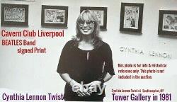 Rare Cynthia Lennon Twist John Paul George Ringo Beatles Cavern Club print