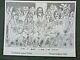 Rare Cynthia Lennon Twist Print John Paul George Ringo Beatles Maharishi