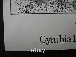 Rare Cynthia Lennon Twist Print John Paul George Ringo Beatles Maharishi