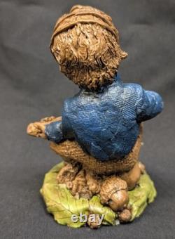 Rare Early Tom Clark Gnome Lennon Beatles Blue Coat John Lennon Ed. #2