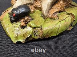 Rare Early Tom Clark Gnome Lennon Beatles Blue Coat John Lennon Ed. #2