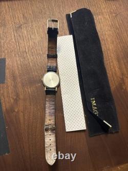 Rare John Lennon (Beatles) Imagine Watch 1980 Worn with Case