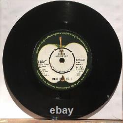 Rare John Lennon Beatles Stand By Me 7 Vinyl Single 1975 UK Apple DEMO