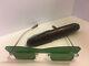 Rare K K Spectacle Green Flip Up Visor Sun Glasses John Lennon Penny Lane & Case