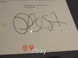 Rare Original Phil Spector Signed Note John Lennon Beatles Christmas Lp 75 Look