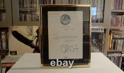 Rare Original Phil Spector Signed Note John Lennon Beatles Christmas Lp 75 Look