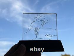 Rare The Beatles John Lennon Art Bag One Vintage Erotica Nude Crystal Drawing