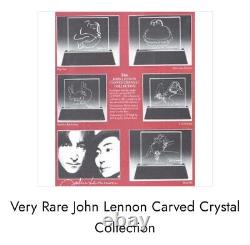 Rare The Beatles John Lennon Art Bag One Vintage Erotica Nude Crystal Drawing