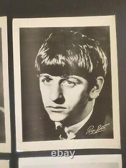 Rare The Beatles John Lennon Paul McCartney George Ringo Photos Press