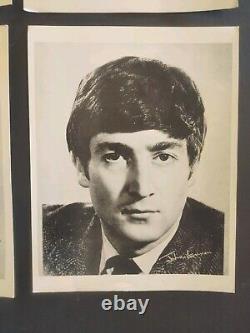 Rare The Beatles John Lennon Paul McCartney George Ringo Photos Press