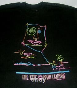 Rare Vintage John Lennon The Kite T-Shirt Single Stitch Sz XL Beatles