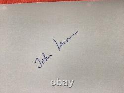 Rare photo The Beatles with the signature John Lennon 1960th special offer