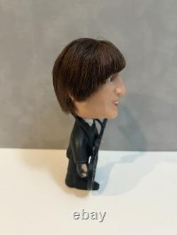 Remco the Beatles John Lennon 1964 Figure With Instrument Hard Body Vintage Rare