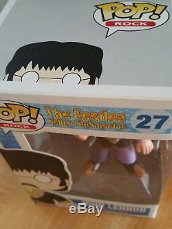 Retired Funko Pop The Beatles Yellow Submarine John Lennon #27 in Box