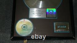 Riaa 4x Platinum The Beatles Record Award Disc To John Lennon Bpi Presentation