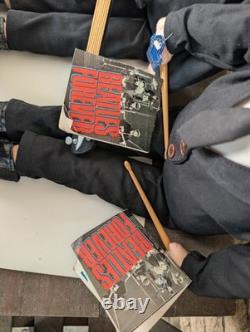 Ringo Starr and John Lennon Two Beatles Plush Dolls 1987 withInstruments & Tags