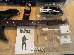 Rock Band Beatles Nintendo Wii John Lennon Rickenbacker Guitar CIB With Dongle