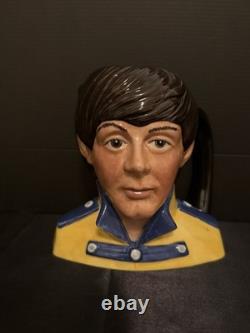 Royal Doulton Beatles Toby Mug Set 4 John Lennon Paul McCartney George Ringo