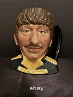 Royal Doulton Beatles Toby Mug Set 4 John Lennon Paul McCartney George Ringo