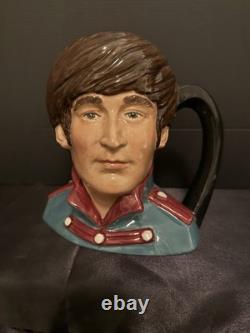 Royal Doulton Beatles Toby Mug Set 4 John Lennon Paul McCartney George Ringo