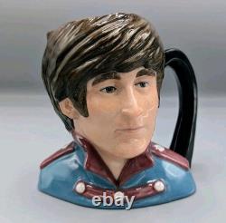 Royal Doulton John Lennon Character Jug D6725 The Beatles Sgt Pepper 5.5