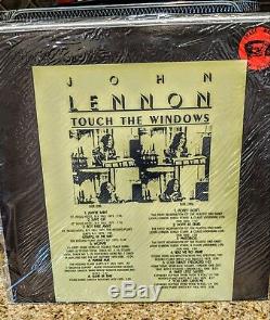 SEALED- JOHN LENNON TOUCH THE WINDOWS Trade Mark of Quality -Beatles RARE TMOQ