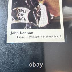 SGC 3 JOHN LENNON The Beatles 1973 Dutch Series P Card #5 Beatles