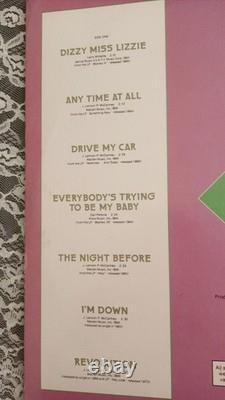 SIGNED 4x By THE BEATLES John Lennon HTF Rock'n' Roll Music Vol 2 RELEASED 1980