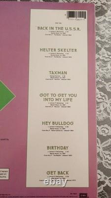 SIGNED 4x By THE BEATLES John Lennon HTF Rock'n' Roll Music Vol 2 RELEASED 1980