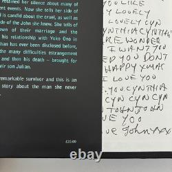 SIGNED John by Cynthia Lennon 1st Edition 2005 HCDJ The Beatles Music Biography