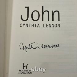 SIGNED John by Cynthia Lennon 1st Edition 2005 HCDJ The Beatles Music Biography