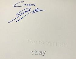 SIGNED KEN SCOTT THE BEATLES WHITE ALBUM RARE PAUL McCARTNEY JOHN LENNON RINGO