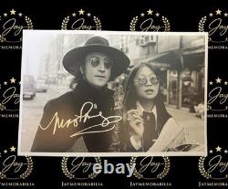 SIGNED MAY PANG 12x8 PHOTO RARE AUTHENTIC JOHN LENNON THE BEATLES VIDEO PROOF SIGNED MAY PANG 12x8 PHOTO RARE AUTHENTIC JOHN LENNON THE BEATLES VIDEO PROOF