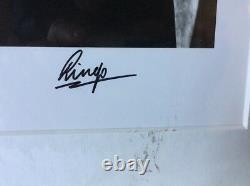 SIGNED Ringo Starr John Lennon McCartney Beatles photo Genesis COA autograph