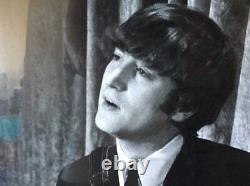 SIGNED Ringo Starr John Lennon McCartney Beatles photo Genesis COA autograph