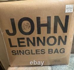 Sealed John Lennon Singles Bag 3 Singles 45 RPM V Rare 2010 Rsd Set 2628/7000