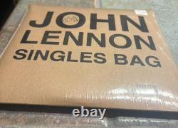 Sealed John Lennon Singles Bag 3 Singles 45 RPM V Rare 2010 Rsd Set 2628/7000