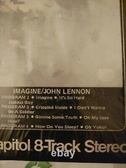 Sealed NEW John Lennon- Imagine on 8 Track Capital 8-track stereo RARE