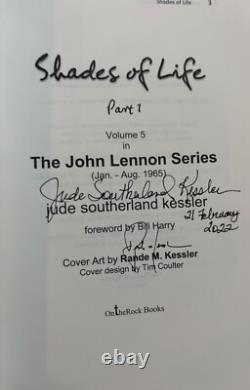 Shades of Life Part 1 (V. 5 John Lennon Series) Jude Kessler Signed New Beatles